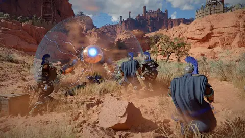 Imagem oficial de Crimson Desert, jogo de ação e aventura em mundo aberto da Pearl Abyss