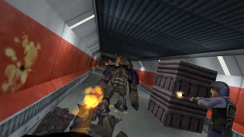 Arte oficial da série Half-Life com o símbolo do lambda