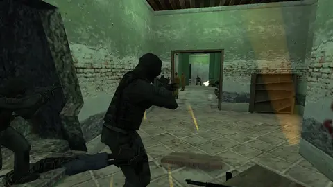 Jogador profissional de Counter-Strike em competição presencial de esports