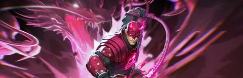 Arte oficial de Marvel Rivals divulgada na página da Steam