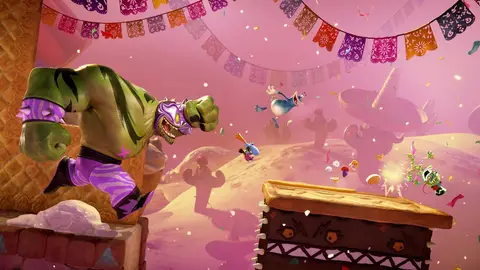 Arte oficial de Rayman Legends Retold com o personagem Rayman