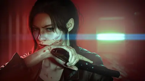 Arte oficial de Resident Evil Veronica, remake de Code: Veronica da Capcom