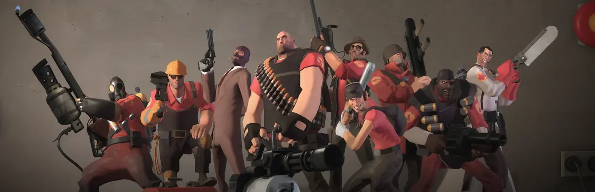 Arte oficial de Team Fortress 2 divulgada na página da Steam